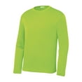 thumbnail image 1 of Gravity Threads Youth Long-Sleeve Moisture WickenIng Shirt - Lime Shock - X-Small, 1 of 1