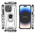 thumbnail image 3 of TECH CIRCLE For iPhone 14 Case with 360°Ring Holder,Lightweight Kickstand Non-Slip Heavy Duty Shockproof Protective with Magnetic Car Mount Holder Case for iPhone 14 6.1" 2022,White, 3 of 7
