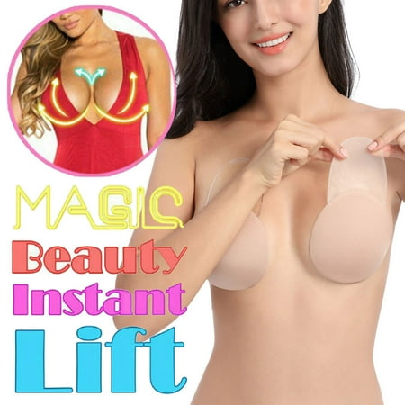 

Medcursor Women Invisible Silicone Bra Boob Lift Tape Adhesive Nipple Cover