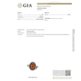 thumbnail image 4 of GIA Certified Sterling Silver and Baltic Honey  Amber Snake Ring, 4 of 6