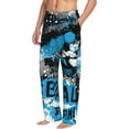 thumbnail image 2 of Balery Men'S Football Time Pants,Sleepwear Pants,Pajama Pants,Pj Bottoms Drawstring And Pockets-Small, 2 of 9