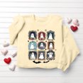 thumbnail image 5 of Jsaierl Halloween Sweatshirts for Women Cute Ghost Print Pullovers Trendy Classic Round Neck Long Sleeve Sweater Tops Halloween Costumes, Sizes S-2XL, 5 of 9