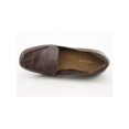 thumbnail image 4 of Easy Spirit Womens Abide Leather Textured Loafers Brown 9.5 Medium (B,M), 4 of 4