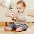 thumbnail image 3 of LNKOO Baby Toys Roly Poly Toys Baby Musical Tumbler Wobbler Toys- Cell Phone Toy with Lights & Music, Sing & Count Musical Phone Toy for 6-9 6-12 12-24 Months Early Learning Educational Toy, 3 of 9