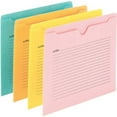 Smead Notes File Jackets Letter 8 1/2" x 11" Sheet Size Straight