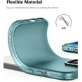 thumbnail image 6 of Case Compatible with iPhone 15 Plus (6.7-inch) Matte Translucent Phone Case for Men, Women, Girls, Thin Back Cover, Green, 6 of 13