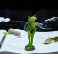thumbnail image 3 of Estatua en miniatura Zulema de jardín al aire libre 2 piezas Figuras de Ranas simuladas, 3 of 8