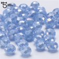 thumbnail image 1 of Cuentas de cristal Rondelle sueltas checas de 4, 6 y 8mm para fabricación de joyería Diy, costura AB, espaciador de Color, cuentas de vidrio facetadas, venta al por mayor Tan Jianjun unisex, 1 of 2