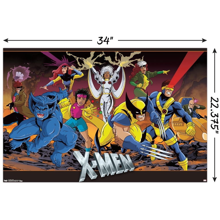 Marvel Comics - The X-Men - Group Wall Poster, 22.375