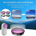 thumbnail image 2 of Filtros de lente de cámara Mcuv Cpl Nd4 Nd8, cubierta para Insta-360 Go 2, novedad de 2021, 2 of 5