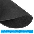 thumbnail image 4 of Uxcell Plant Coasters, 9 Pack Round Felt Flowerpot Drip Pad Mat, Black (6", 8", 12"), 4 of 7