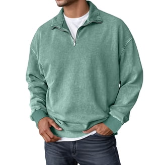 HA Unisex 1/4 Zip Fleece Pullover - Midweight, Breathable, Hunter Green (3XL)