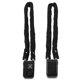 thumbnail image 3 of Cerradura de cadena de puerta de bicicleta eléctrica de bicicleta de acero inoxidable con código antirrobo a prueba de agua (negro) NikouMX  Deportes, 3 of 8