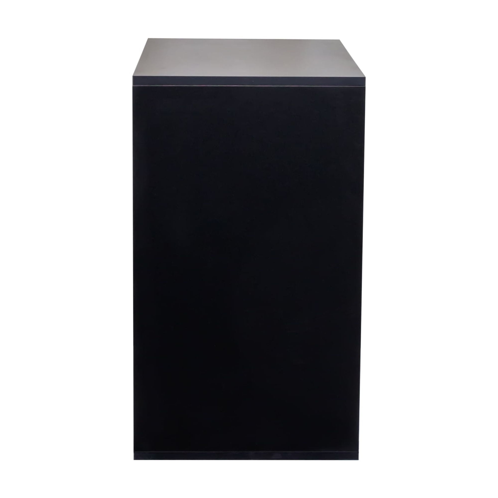 Mintazer 4 Tier Modern Shoe Storage Cabinet with LED Lights & Glass Door, Stackable Shoe Storage Box for Entryway, Black