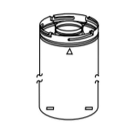 12 in. Rigid Direct Vent Gas Fireplace