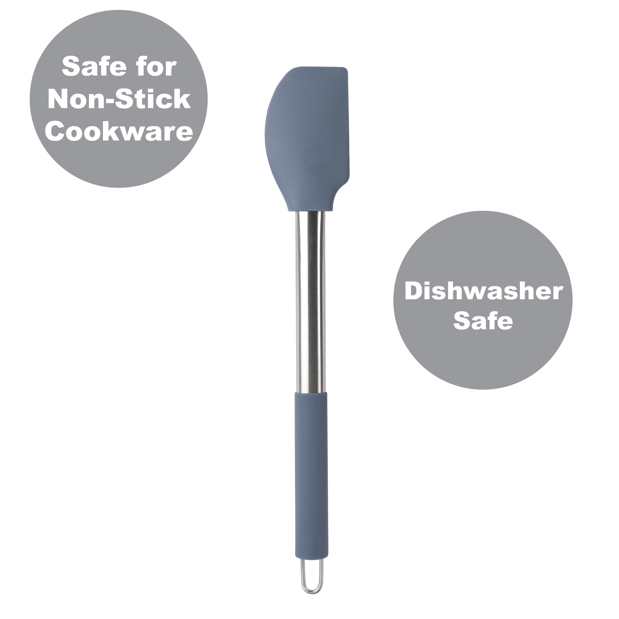 Mainstays 10 Piece Silicone Utensil Set - Blue Moonlight