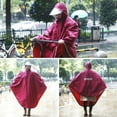 thumbnail image 4 of Poncho de Pluie Extérieur Imperméable Réfléchissant pour Cyclisme Camping Randonnée avec Capuche, 4 of 4