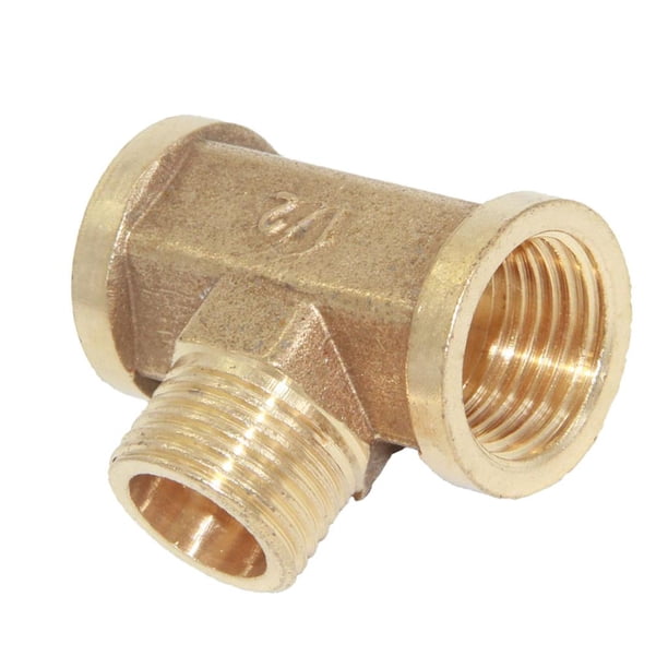 Conector roscado para manguera de latón de 1/2'' DN15 - #4 FMF 4 F-M-F