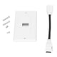 thumbnail image 1 of Placa de pared con interfaz Multimedia HD 4K, placa de pared AV de fácil instalación con Cable para cine en casa, 2 uds., 1 of 5