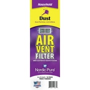 Dust Reducing Air Vent Filters 4x12 (Register Vent Filters) 1 Pack of 12