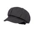 thumbnail image 3 of LILIYA Women’s Denim Newsboy Cap Visor Beret Hat Cabbie Cap with Elastic Back 2026, 3 of 3