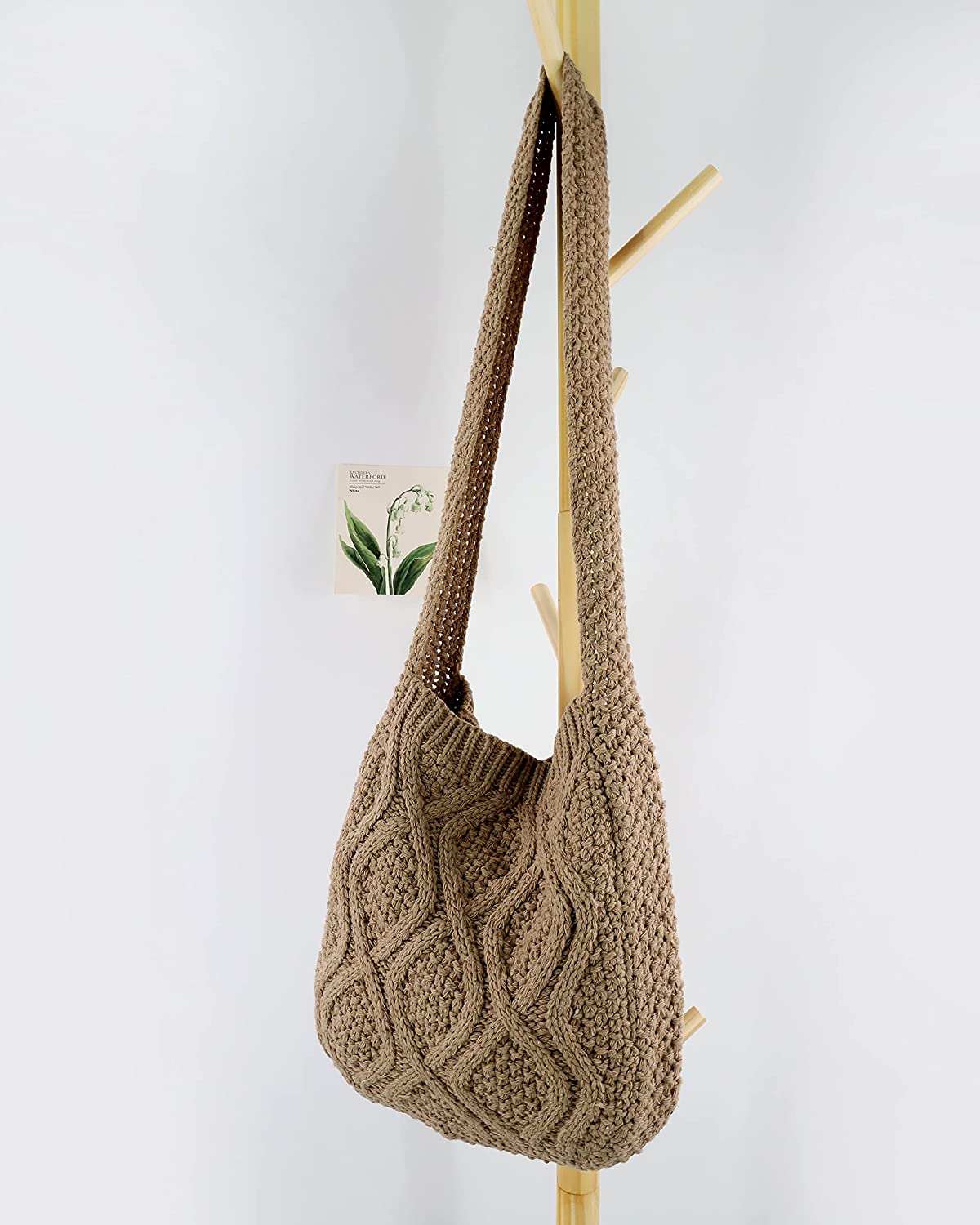 CoCopeaunts Women's Shoulder Handbags Crochet Bags Shoulder Shopping Bag tote bag aesthetic canvas tote cute tote bags