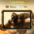 thumbnail image 5 of Ulefone Armor Pad 2 Rugged Tablet 4G, 18600mAh, 11-inch 2K Display,16GB 256GB Android 13-Black, 5 of 8