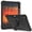 Black, variant on DWaybox Heavy Duty Case for iPad Air 13‑inch (M4) 2026 Model A3462, 3-Layer Shockproof Armor Cover (Soft Silicone + Hard PC) with Kickstand & Pencil Holder -Red + Black