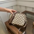thumbnail image 3 of Bolso Cuadrado Retro JShteea Bolso Bandolera Cuero PU Blanco, 3 of 9