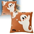thumbnail image 1 of TIELUTT Exquisite Embroidered Throw Pillow Pillowcase Satin for Hair Pillowcase Set Satin Pillowcase for Curly Hair Sleeping Natural Silk Pillowcase for Hair and Skin with Hidden Zipper Coral Silk Pi, 1 of 4