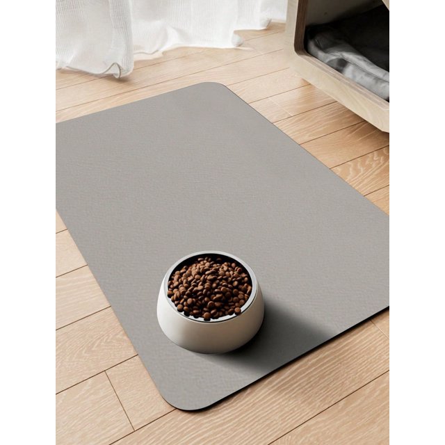 Pet Feeding Mat-Absorbent Cat & Dog Food Mat-No Stains Easy Clean Dog Mat for Food and Water-Quick Dry Dog Bowl Mat Dog Accessories-Dog Water Matt for