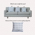 thumbnail image 6 of 18" x 18" Simply Daisy Anchor Pattern Indoor/Outdoor Pillow, Nautical Navy Qty 1, 6 of 6