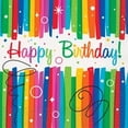 thumbnail image 2 of Rainbow Birthday Paper Luncheon Napkins, 6.5in, 16ct (Pack of 32), 2 of 2