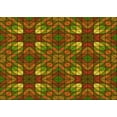 thumbnail image 1 of Ahgly Company Tapis Rectangulaire Lavable en Machine Intérieur Transitionnel Rouge Safran, 5 Pieds x 7 Pieds, 1 of 7