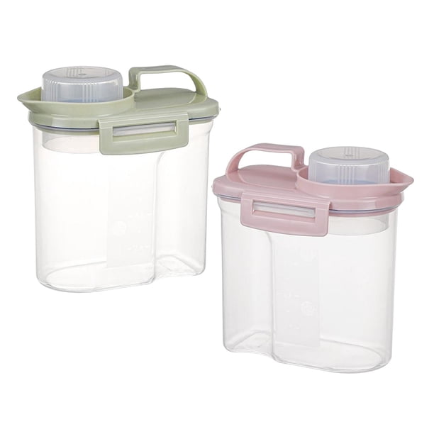 Contenedor de almacenamiento de cereales,Contenedor dispensador de arroz Contenedor de almacenamiento de cereales,Dispensador de caja sellada de almacenamiento organizador de Macarena Contenedor de almacenamiento de cereales