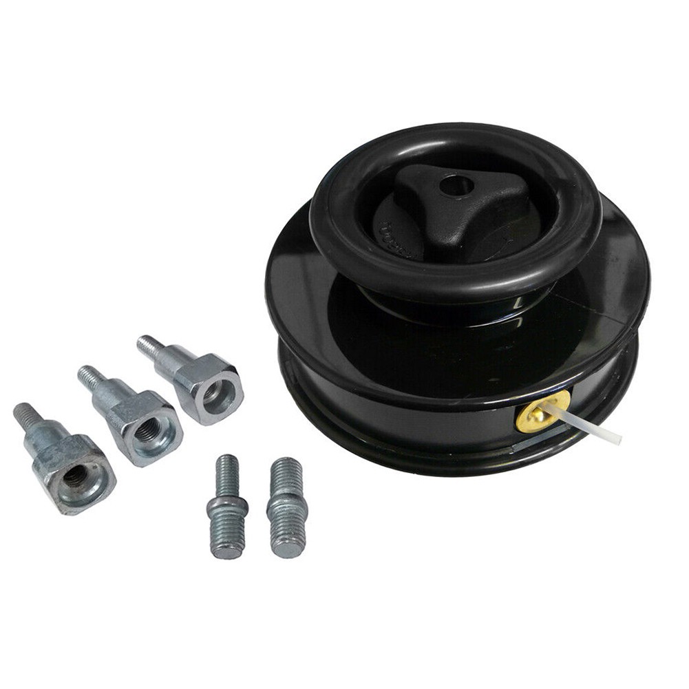 Universal Manual Feed Trimmer 2 Line Head Square Bolt W 5 Adaptor Bolts