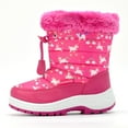 thumbnail image 3 of Nova Mountain Boys Girls Little Kids Winter Snow Boots NF-NFWB103-FuchsiaUnicorn-11, 3 of 6