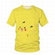 thumbnail image 1 of Novedad de verano, camiseta de cuello redondo 3d para niños y niñas, camiseta de manga corta de Anime japonés Pikachu Cool para niños 20233XL heqiyong CONDUJO, 1 of 2