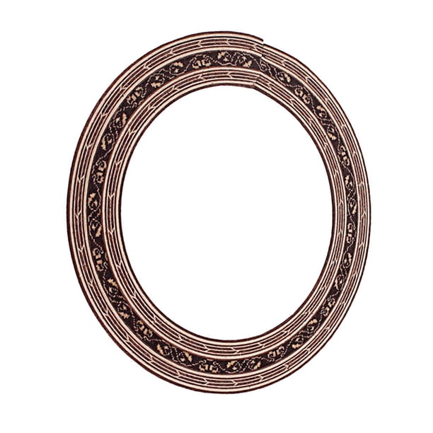 Pegatina para boca de guitarra clásica de palisandro para calcomanías con incrustaciones de madera autoadhesivas 88mm