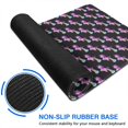 thumbnail image 6 of Long Mouse Pads for Desk,Black Cartoon Unicorn Rainbow Pattern Desk Mats on Top Of Desks, Desk Mouse Pad Extra Large with 3mm Non-Slip Base and Stitched Edge for Gaming,Office,Work,Home 47.3"x23.6", 6 of 6
