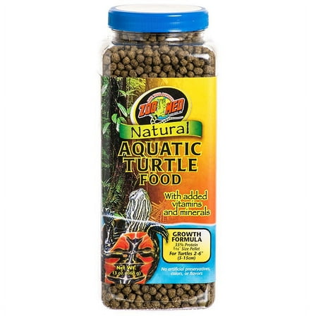 Zoo Med Growth Formula Aquatic Turtle Food, 13 Oz