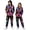 Black4, variant on Halloween Adult Onesie Adult Comfortable Fleece Hooded Front Zip/Side Pocketss for Men & Women