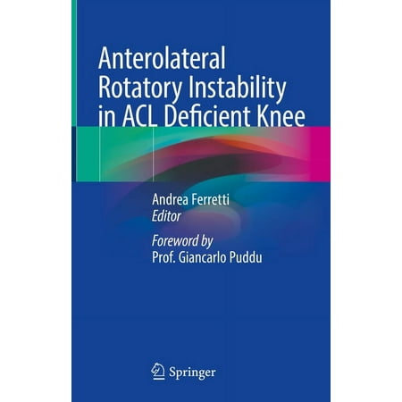 UPC: 9783031001147 | Anterolateral Rotatory Instability in ACL Deficient Knee (Hardcover)