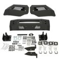 thumbnail image 5 of Kojem Front Bumper Off-road 3-Piece Modular for Dodge Ram 1500 Classic 2WD/4WD 2013-2021 14 15 16 17 18 19 20 with 4 LED Lights Textured Black, 5 of 15