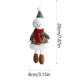 thumbnail image 3 of Puntoco Adorno navideño Muñeco de peluche navideño colgante Árbol de Navidad colgante Liquidación de adornos de decoración interior y exterior en Navidad, 3 of 6