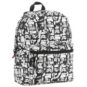 Star Wars Stormtrooper Darth Vader Allover Print 16" Backpack