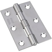 1PK National 3 In. Stainless Steel Narrow Tight-Pin Hinge (2-Pack)