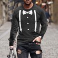 thumbnail image 1 of Blusas y camisas de manga larga y cuello redondo, camisetas casuales de moda para hombre, camisetas deportivas con estampado navideño, camisetas de manga larga, blusas de manga larga y cuello redondo,, 1 of 4