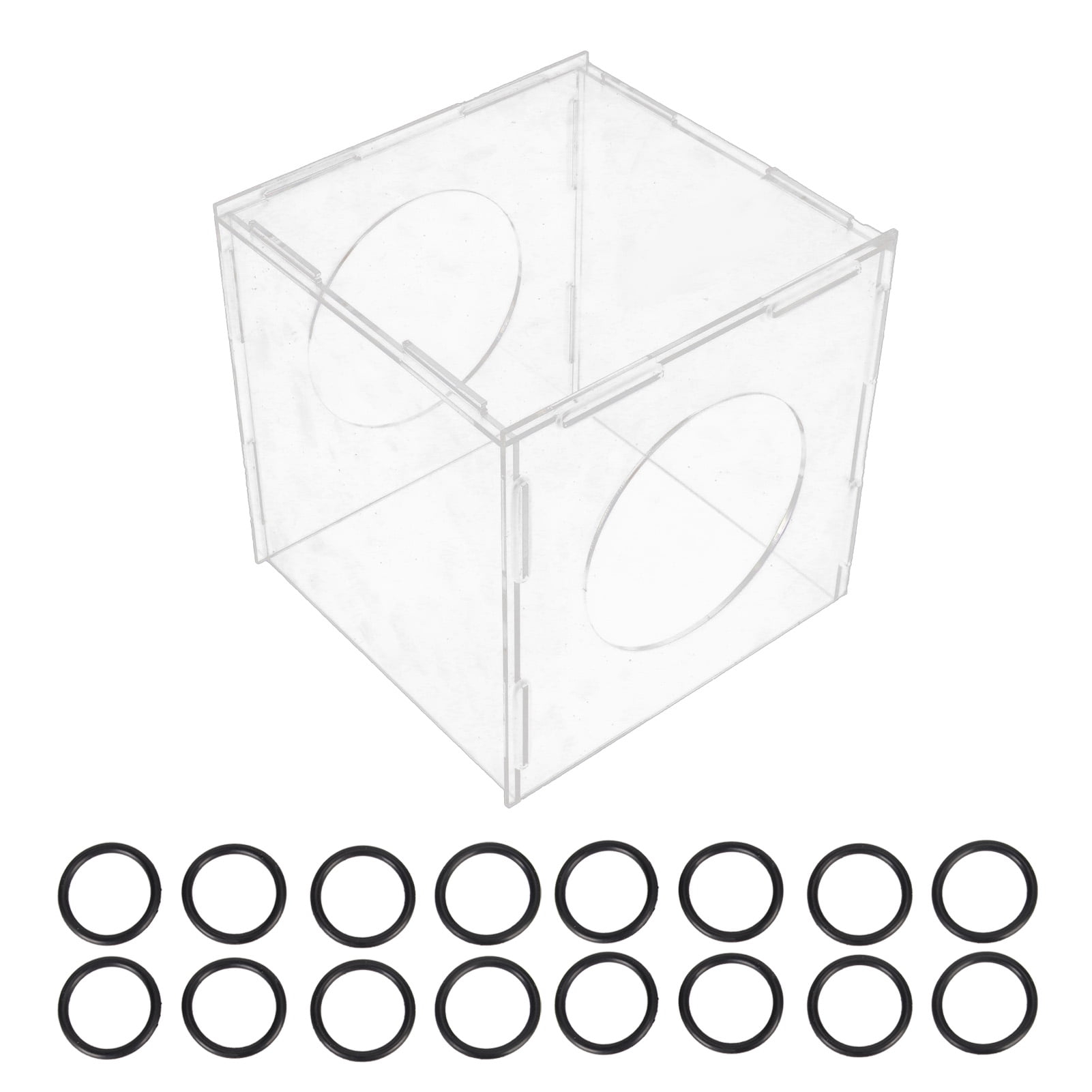 Enclosed Grinding Dust Box Transparent Acrylic Dust Hood Dust Cage For