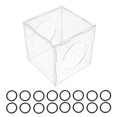 thumbnail image 1 of Oubit Boîte à Poussière Transparente, Boîte à Poussière Fermée avec Couvercle, Design Exquis, 1 of 9
